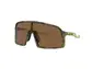 Oakley Sutro S sport Zonnebril met Prizm Bronze Lens Groen/Zwart