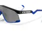 Oakley Bxtr Sport Zonnebril Prizm Black Lens Mat Zwart/Blauw
