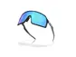 Oakley Sutro S Sport Zonnebril Prizm Sapphire Lens Mat Zwart