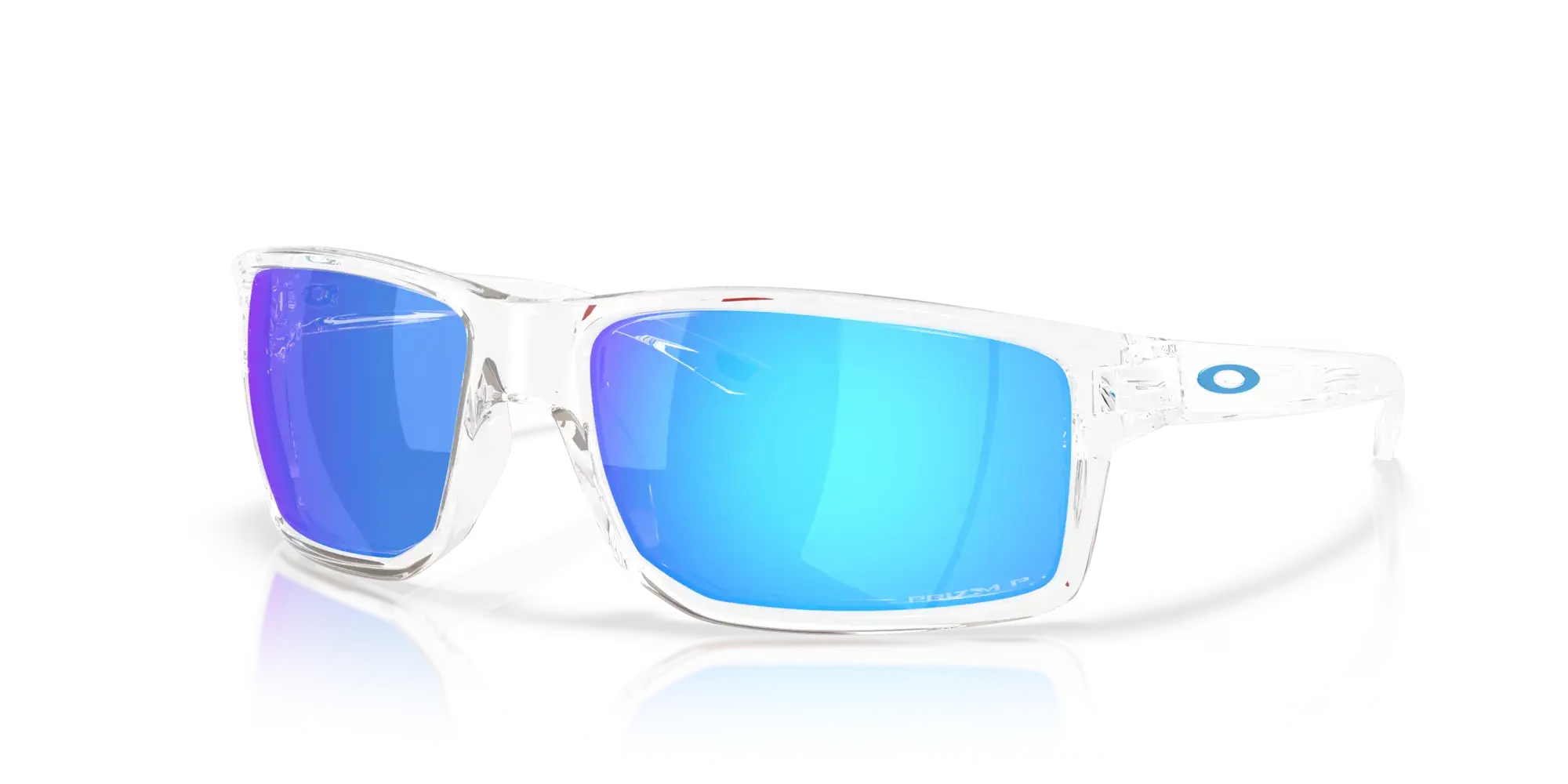OAKLEY Gibston XL Sport Zonnebril Prizm Sapphire Polar Lens Transparant