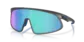 Oakley RSLV Sport Zonnebril Smoke Prizm Sapphire Lens Mat Grijs