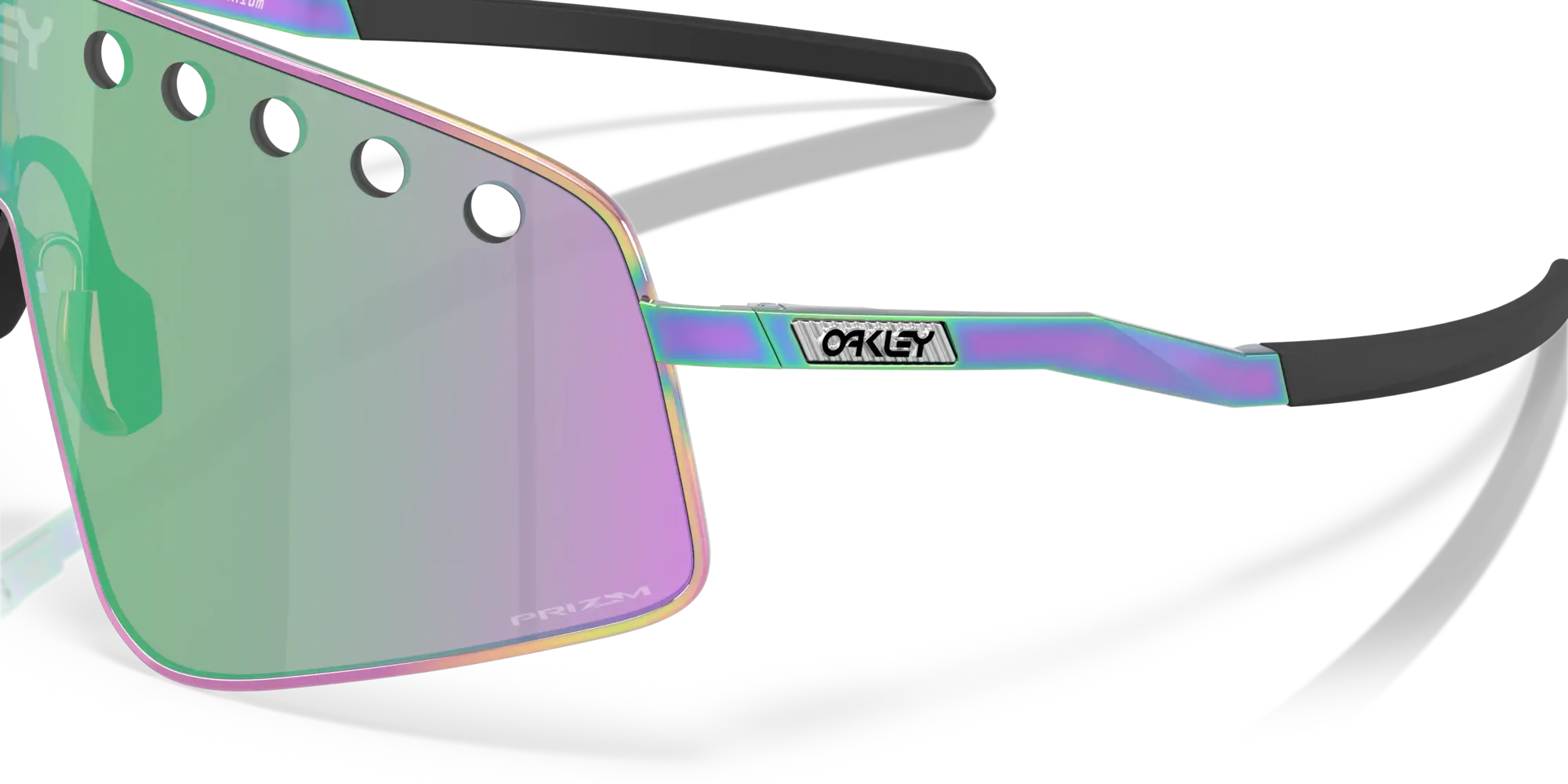 Oakley Sutro Ti Sweep Sport Zonnebril Prizm Road Jade Lens Oil Slick