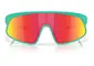Oakley RSLV Sport Zonnebril Prizm Ruby Lens Mat Licht Blauw