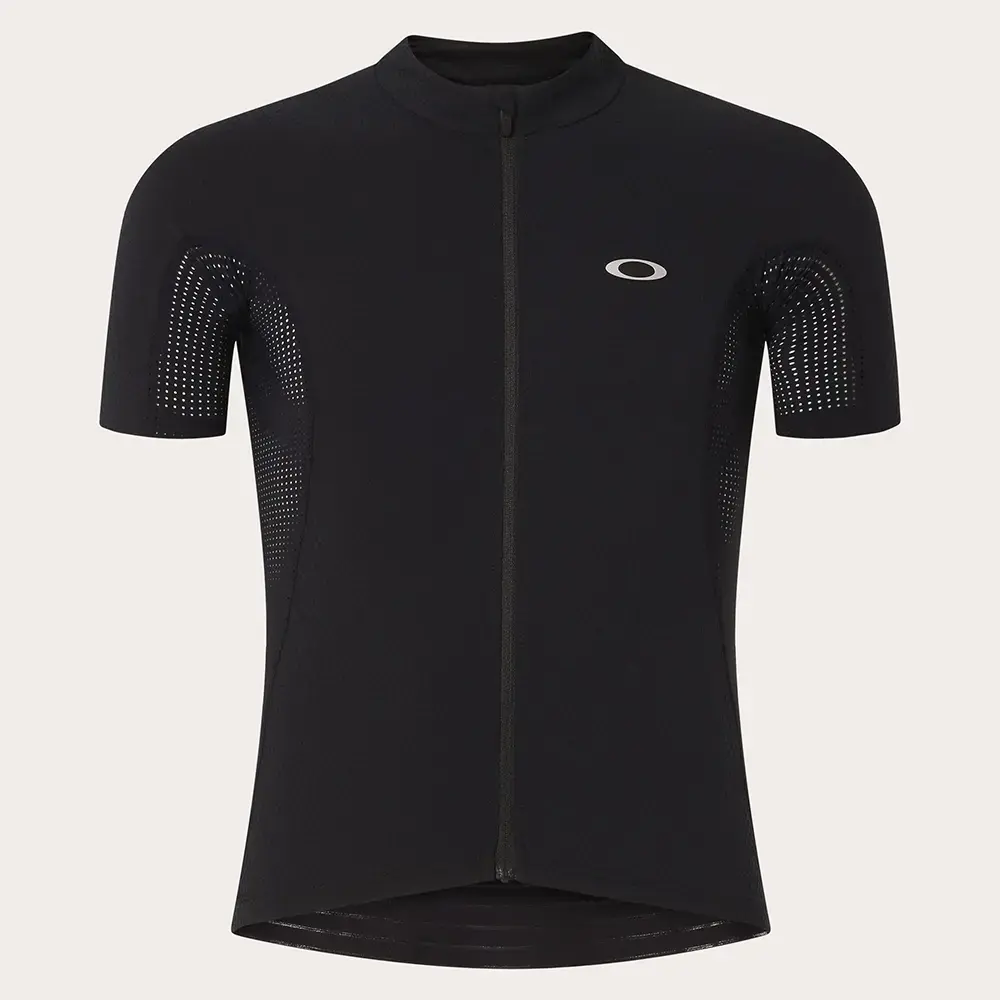OAKLEY Endurance Ultra Vented Fietsshirt Korte Mouwen Zwart Heren
