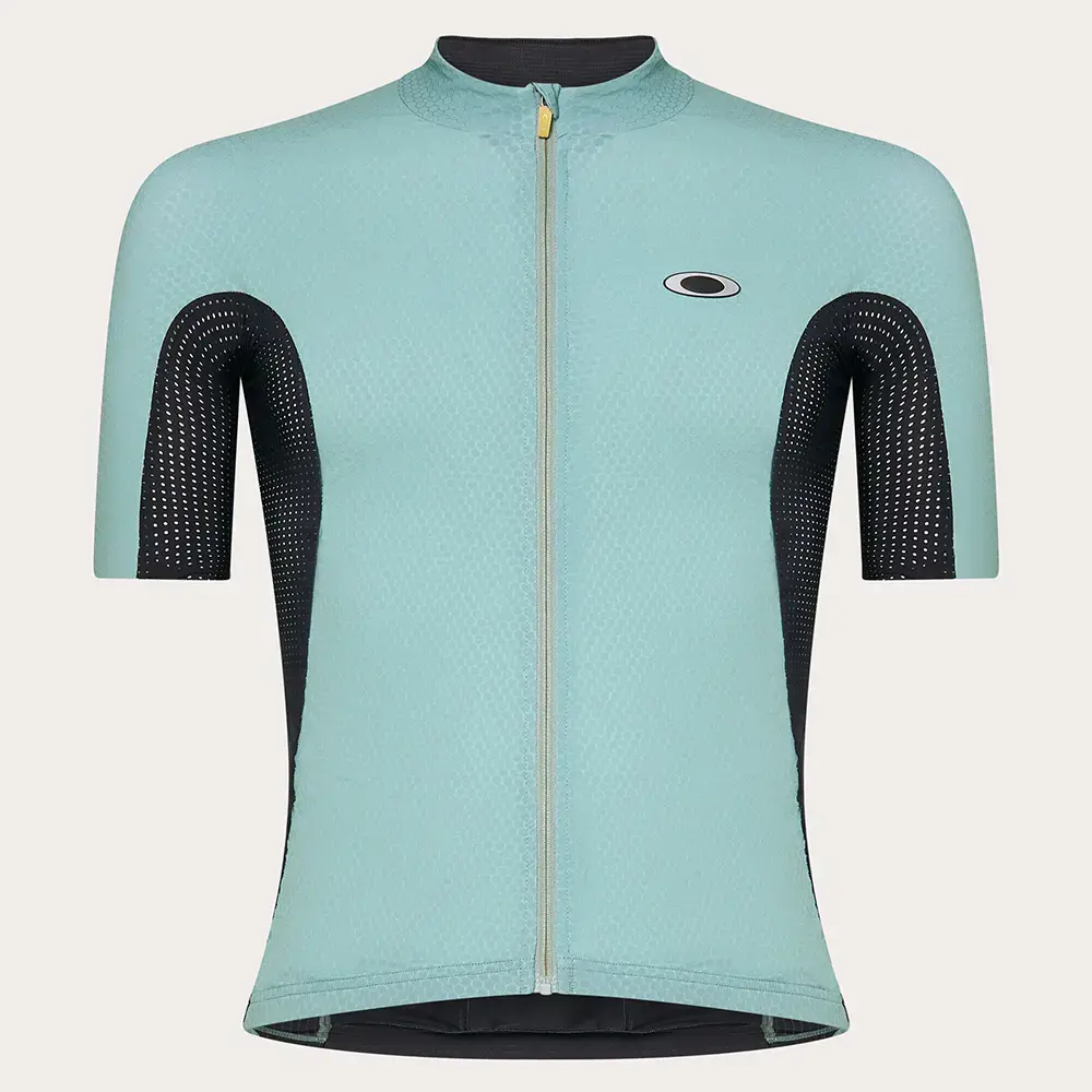 OAKLEY Endurance Ultra Vented Fietsshirt Korte Mouwen Blauw Heren
