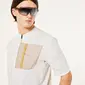 Oakley Off Grid Tech Gravel Fietsshirt Korte Mouwen Lichtblauw/Grijs Heren