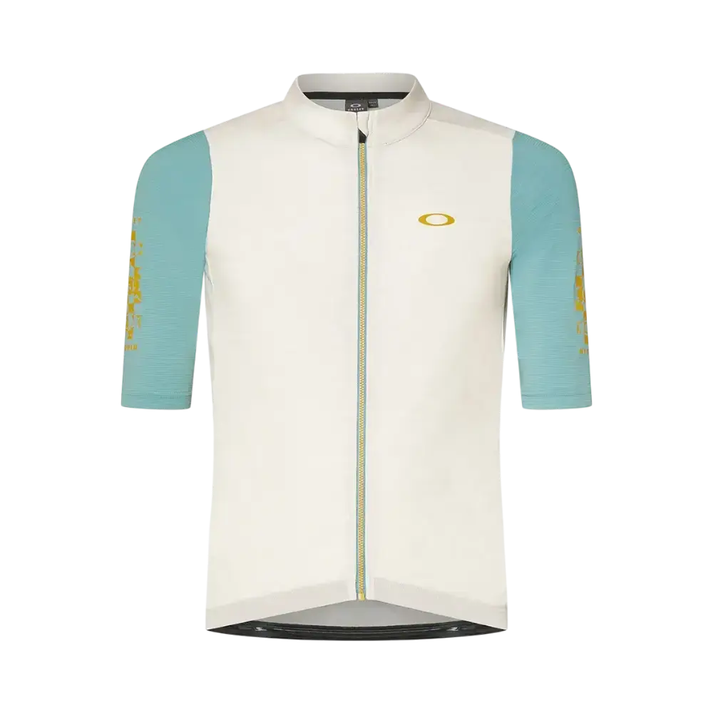 OAKLEY Off Grid 2.0 Gravel Fietsshirt Korte Mouwen Lichtblauw/Grijs Heren