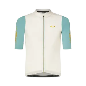 Oakley Off Grid 2.0 Gravel Fietsshirt Korte Mouwen Lichtblauw/Grijs Heren