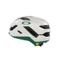 Oakley ARO5 Race EU Fietshelm Mat Wit/Groen/Blauw