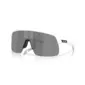 Oakley Sutro Lite Sport Zonnebril Prizm Black Lens Mat Wit