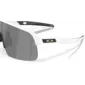 Oakley Sutro Lite S Sport Zonnebril Prizm Black Lens Mat Wit