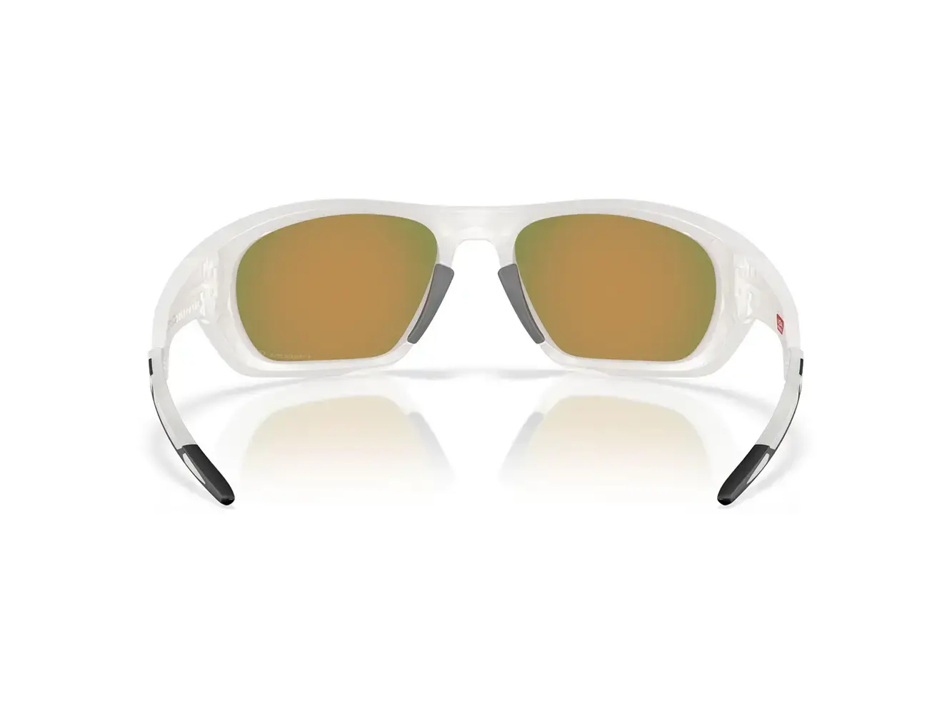 Oakley Lateralis Sport Zonnebril Prizm Ruby Polarized Lens Mat Wit