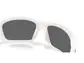 Oakley Masseter Sport Zonnebril Prizm Black Lens Mat Wit