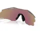 Oakley Cybr Zero Sport Zonnebril Prizm Sapphire Lens Polished Wit