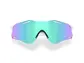Oakley Cybr Zero Sport Zonnebril Prizm Sapphire Lens Polished Wit