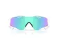 Oakley Cybr Zero Sport Zonnebril Prizm Sapphire Lens Polished Wit
