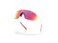 Oakley Cybr Dyno Sport Zonnebril Prizm Road Lens Polished Wit