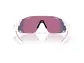 Oakley Cybr Dyno Sport Zonnebril Prizm Road Lens Polished Wit