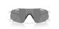 Oakley Cybr Dyno Sport Zonnebril Mat Grijs met Prizm Black Lens