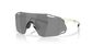 Oakley Cybr Dyno Sport Zonnebril Mat Grijs met Prizm Black Lens