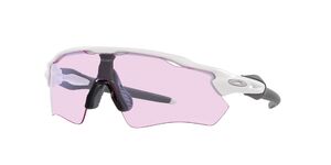 Oakley Radar EV Path Sport Zonnebril Mat Wit met Prizm Low Light Lens