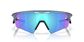 Oakley Sphaera Slash Sport Zonnebril Mat Transparant met Prizm Sapphire Lens