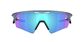 Oakley Sphaera Slash Sport Zonnebril Mat Transparant met Prizm Sapphire Lens