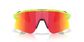 Oakley Stunt Devil S Sport Zonnebril Mat Grijs met Prizm Ruby Lens