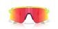 Oakley Stunt Devil Sport Zonnebril Mat Grijs met Prizm Ruby Lens