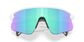 Oakley Stunt Devil Sport Zonnebril Mat Wit met Prizm Sapphire Lens