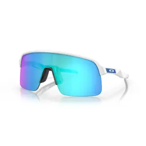 Oakley Sutro Lite Sport Zonnebril Mat Wit met Prizm Sapphire Lens