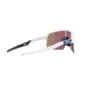 Oakley Sutro Lite Sport Zonnebril Mat Wit met Prizm Sapphire Lens