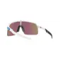 Oakley Sutro Lite Sport Zonnebril Mat Wit met Prizm Sapphire Lens