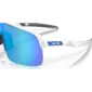 Oakley Sutro Lite Sport Zonnebril Mat Wit met Prizm Sapphire Lens