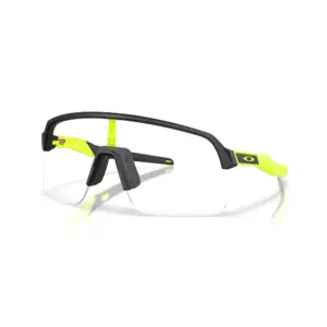 Oakley Sutro Lite Sport Zonnebril Mat Zwart met Transparante Lens