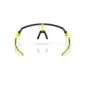 Oakley Sutro Lite Sport Zonnebril Mat Zwart met Transparante Lens