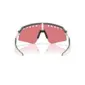 Oakley Sutro Lite Sweep Mat Zilver/Blauw met Prizm Trail Torch Lens