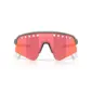 Oakley Sutro Lite Sweep Mat Zilver/Blauw met Prizm Trail Torch Lens