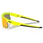 Oakley Bisphaera Sport Zonnebril Geel/Celeste met Prizm Ruby Lens