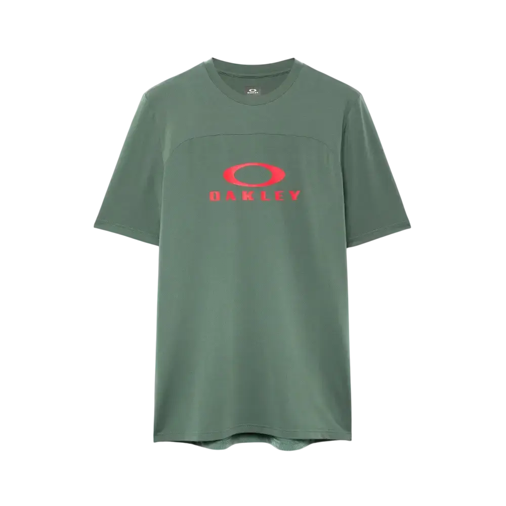 OAKLEY Seeker Flow MTB Fietsshirt Korte Mouwen Groen