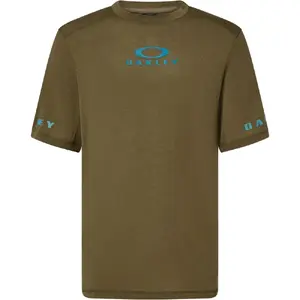 Oakley Seeker Flow MTB Fietsshirt Korte Mouwen Groen