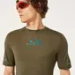 Oakley Seeker Flow MTB Fietsshirt Korte Mouwen Groen