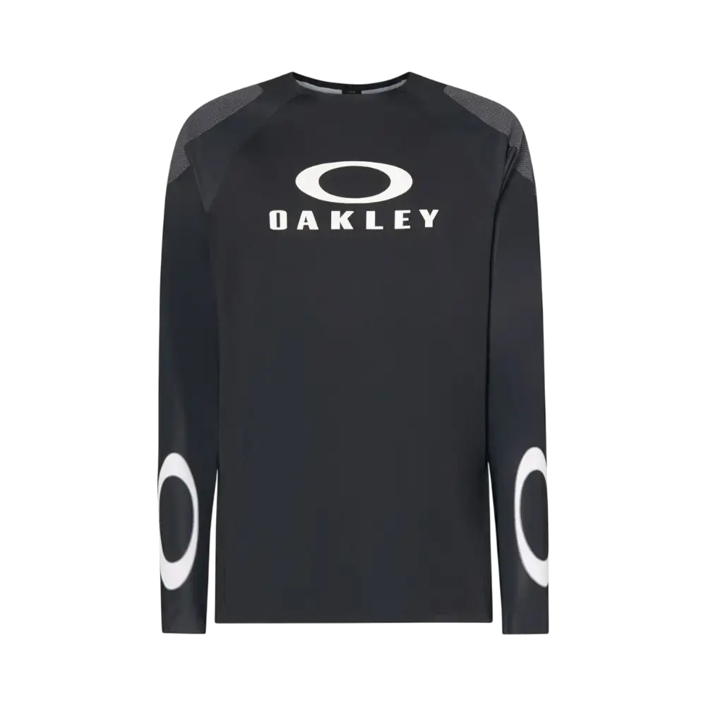 OAKLEY Seeker Edge MTB Fietsshirt Lange Mouwen Zwart