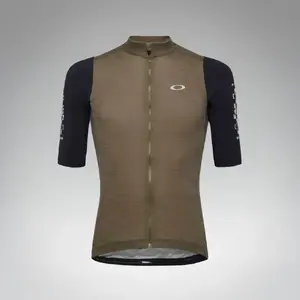 Oakley Off Grid 2.0 Gravel Fietsshirt Korte Mouwen Legergroen Heren
