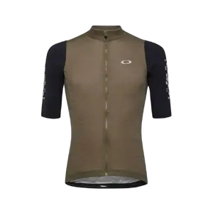 Oakley Off Grid 2.0 Gravel Fietsshirt Korte Mouwen Legergroen Heren
