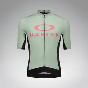 Oakley Icon Training Fietsshirt Korte Mouwen Lichtgroen/Zwart