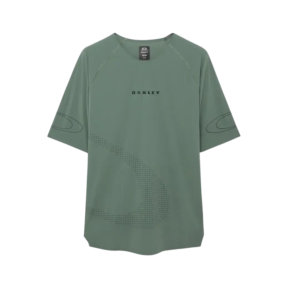 OAKLEY Seeker Whip MTB Fietsshirt Korte Mouwen Groen