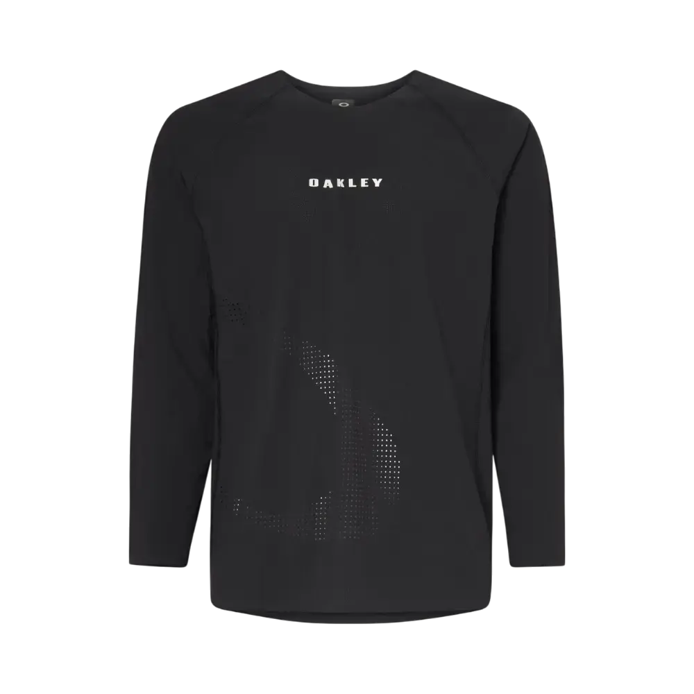 OAKLEY Seeker Whip MTB Fietsshirt Lange Mouwen Zwart