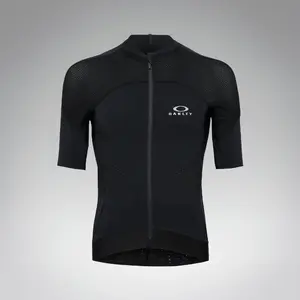 Oakley Endurance Aero Fietsshirt Korte Mouwen Zwart