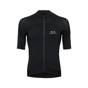 Oakley Endurance Aero Fietsshirt Korte Mouwen Zwart